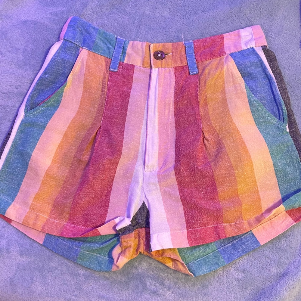 color stripe billabong shorts